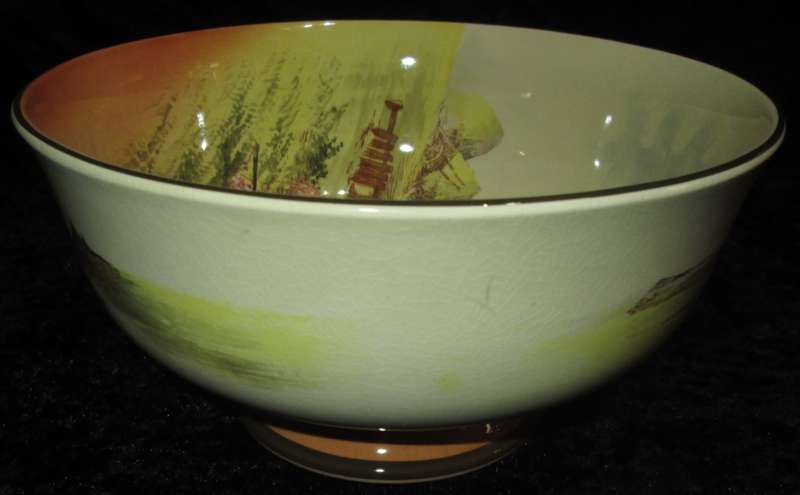 Serving Ware-Royal Doulton Footed bowl / pedestal Bowl-Rustic England-D5694/16308/7/8