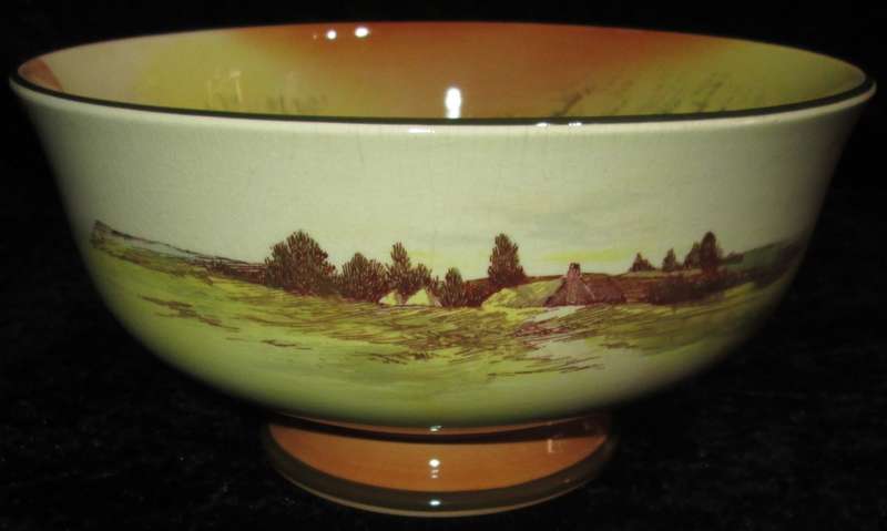 Serving Ware-Royal Doulton Footed bowl / pedestal Bowl-Rustic England-D5694/16308/7/8
