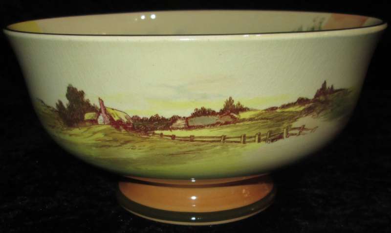 Serving Ware-Royal Doulton Footed bowl / pedestal Bowl-Rustic England-D5694/16308/7/8