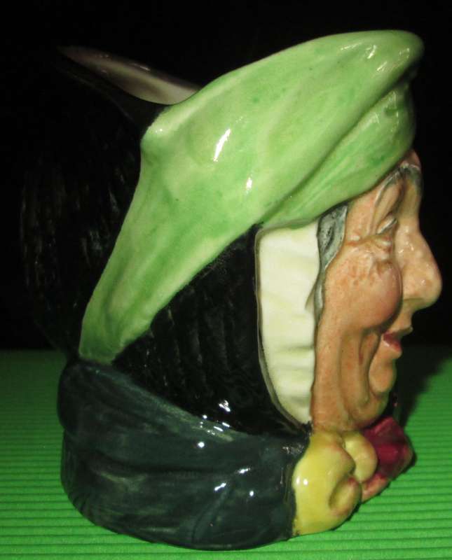 Home Decor-Royal Doulton Toby Jug Sairey Gamp -7.5cm tall