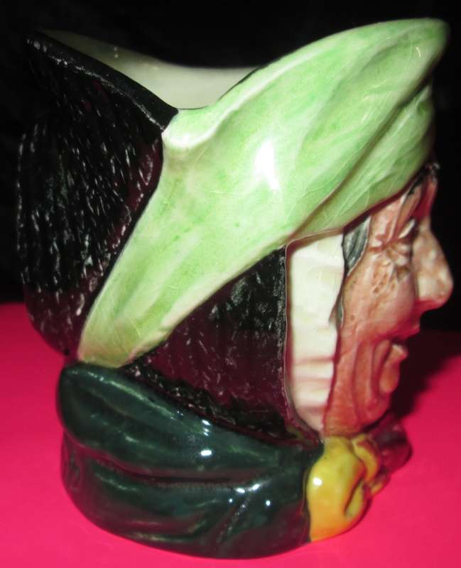 Home Decor-Royal Doulton Toby Jug Sairey Gamp -7.5cm tall