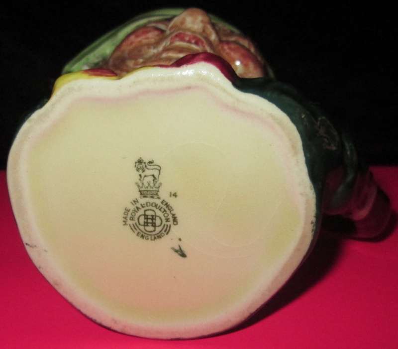 Home Decor-Royal Doulton Toby Jug Sairey Gamp -7.5cm tall