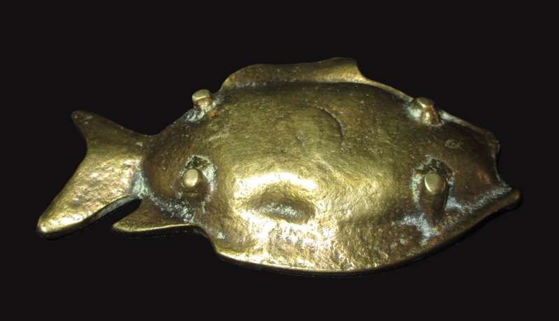 Home & Living-Decor-Brass Ornaments - Fish and ashtray