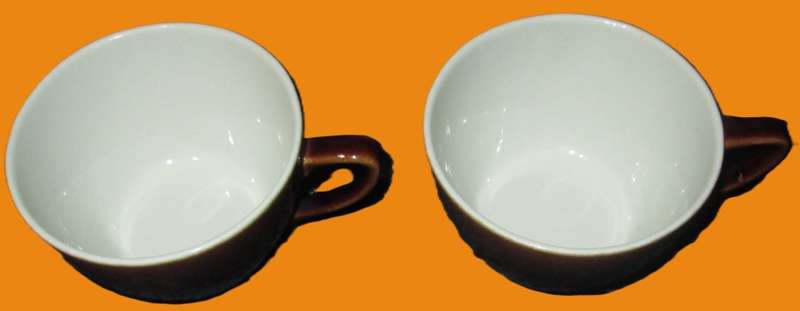 Villeroy & Boch-Luxembourg 2 x Duos. Brown or caramel