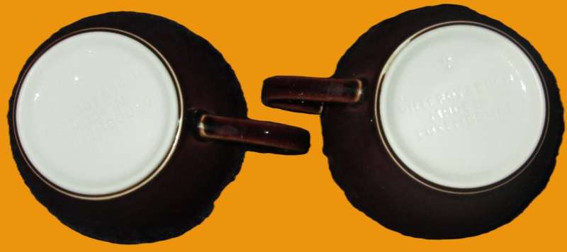 Villeroy & Boch-Luxembourg 2 x Duos. Brown or caramel