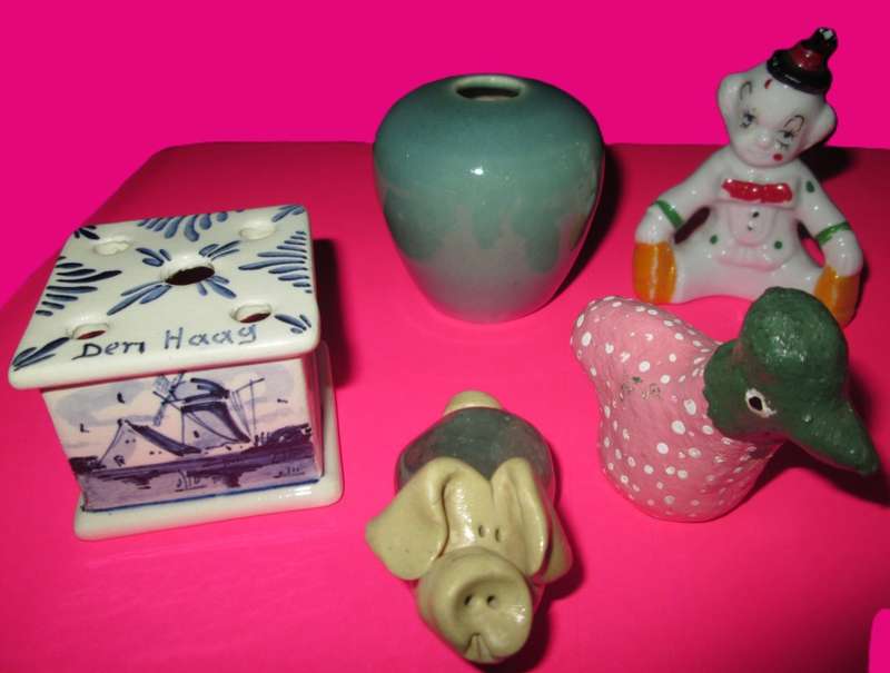 Home Decor-Ornaments-5 x Mix Miniature ornaments.