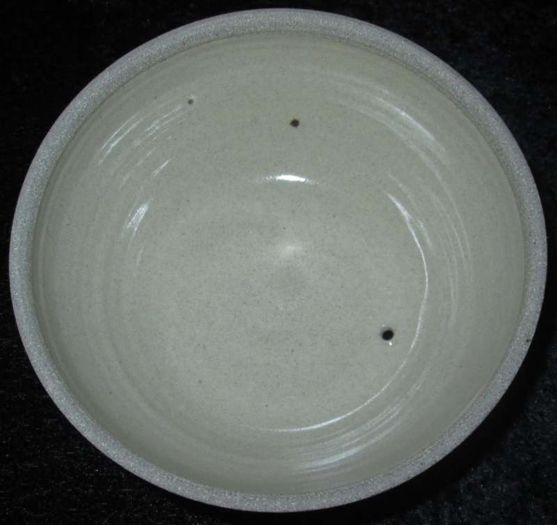 Mantenga Craft centre, Swaziland.Serving Ware-Pottery Butter/Cheese Dish LABEL ATTACHED