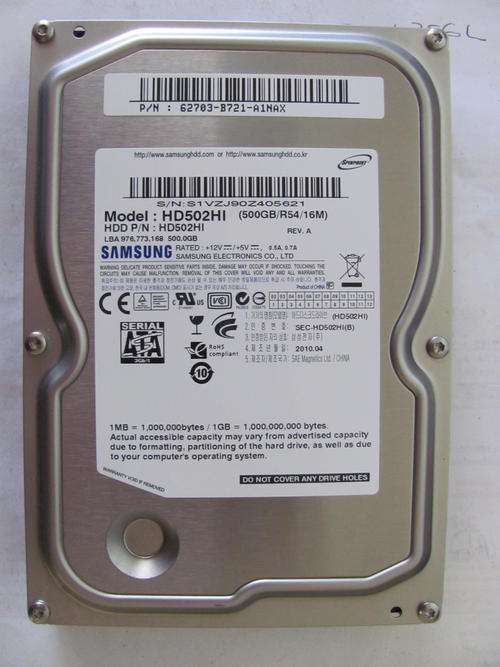 Samsung 500 GB Hard Drive