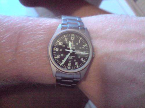 ORIGINAL DAICH-MILITARY SERIES: Mens Stainless-Steel Wrist-Watch - 30 day Money back Guarantee