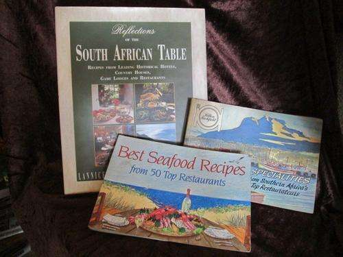 Three excellent AFRICANA RECIPE BOOKS!
