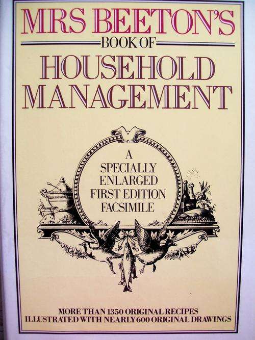 MRS BEETON'S BOOK OF HOUSEHOLD MANAGEMENT- WITH 1305 ORIGINAL RECIPES