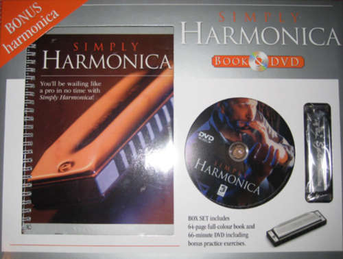 Simply Harmonica - Book & DVD set - Teach yourself in no time