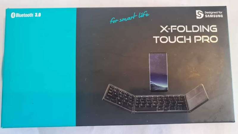Samsung X-Folding Touch Pro Keyboard - Bluetooth