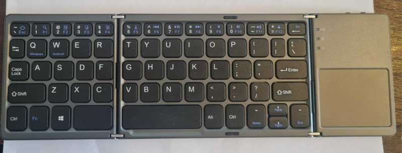 Samsung X-Folding Touch Pro Keyboard - Bluetooth