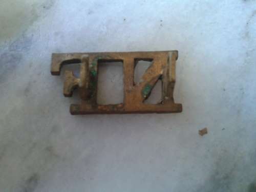 Northumberlan fusiliers shoulder title