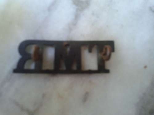 TRANSKEI MOUNTED RIFLES SHOULDER TITLE