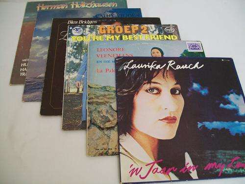 Collection of LP's - Afrikaans Artists