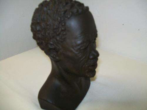 Bust Sculpture of Bushman , made and signed by Johan Steynberg