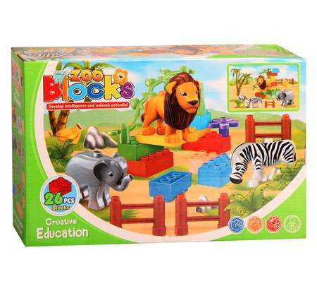 Duplo Compatible building set - Wild Animals 26 pce