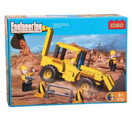 COGO Lego Compatible Building Blocks - Engineering 220 pc Set
