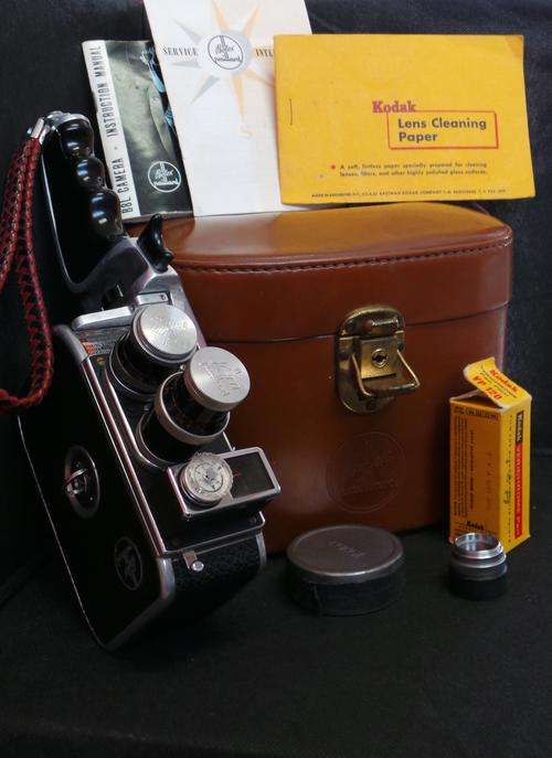 VINTAGE PAILLARD -BOLEX B 8 L MOVIE CAMERA ***R1 START*** NO RESERVE!!!
