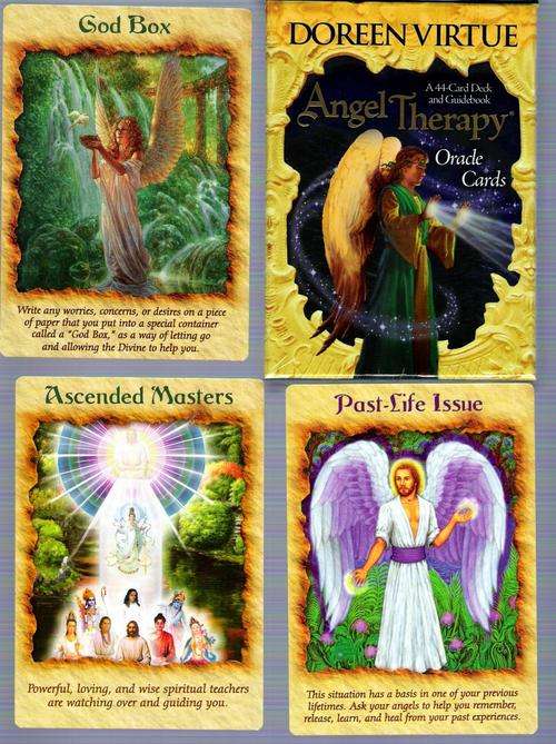 ANGEL THERAPY  - Oracle Cards  -  Doreen Virtue (Brand New)