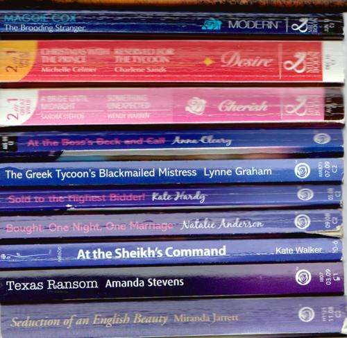 Mills & Boon  X Ten Paperbacks  (Sale)