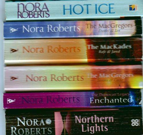 NORA ROBERTS Sale of Six Paperbacks