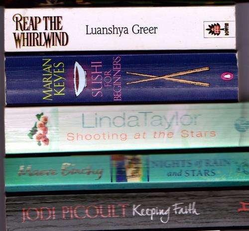 ROMANCES  *sale-five paperbacks* Jodi Picoult, Marian Keyes. etc