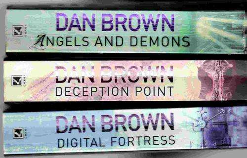 Dan Brown: Angels & Demons, Deception Point, Digital Fortress - Trip pack SALE!