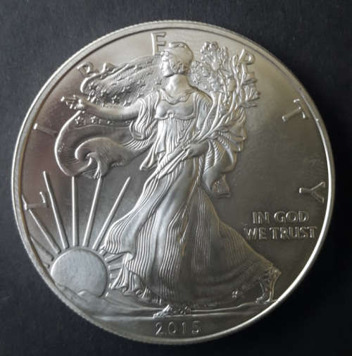 American Eagle 1oz Silver Coin Uncirculated 2015