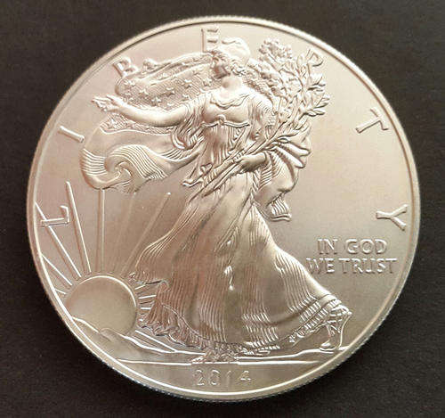 1oz .999 American Silver Eagle 2014 BU