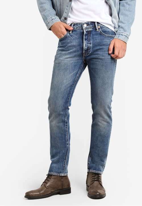 100% Original Levi's Men 502 Regular Taper - Size W32 L34