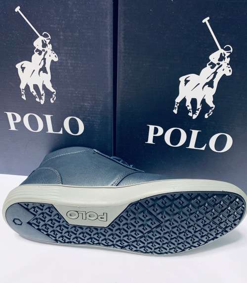 POLO Mens PU Ankle BOOT Sneaker