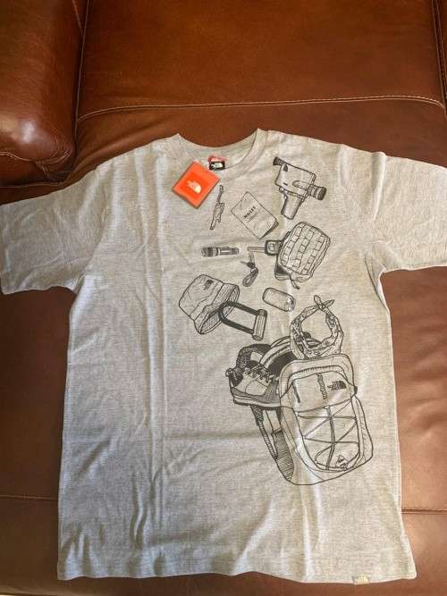 100% Original North Face Expedition T-shirt - Size L
