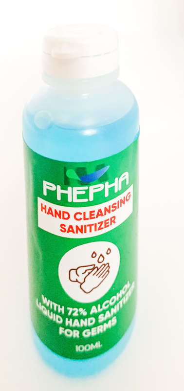Phepha Perfumed Hand Sanitiser with 72% Alcohal- 100ml