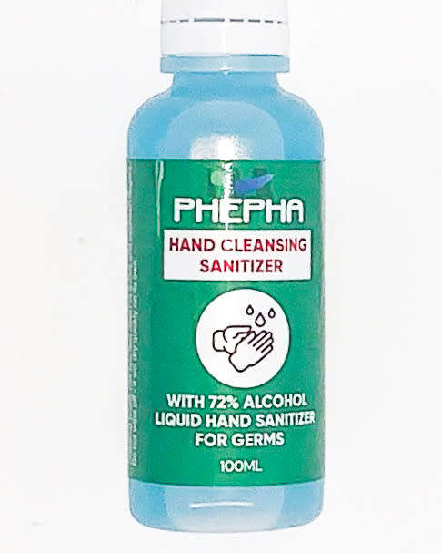 Phepha Perfumed Hand Sanitiser with 72% Alcohal- 100ml