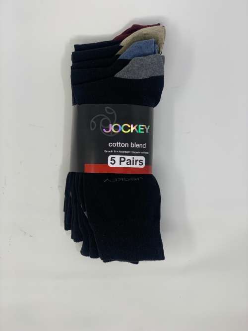 Jockey Cotton Blend 5 pairs Socks - Size 7-10