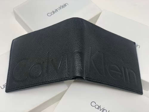 Calvin Klein Mens Wallet - Genuine Leather