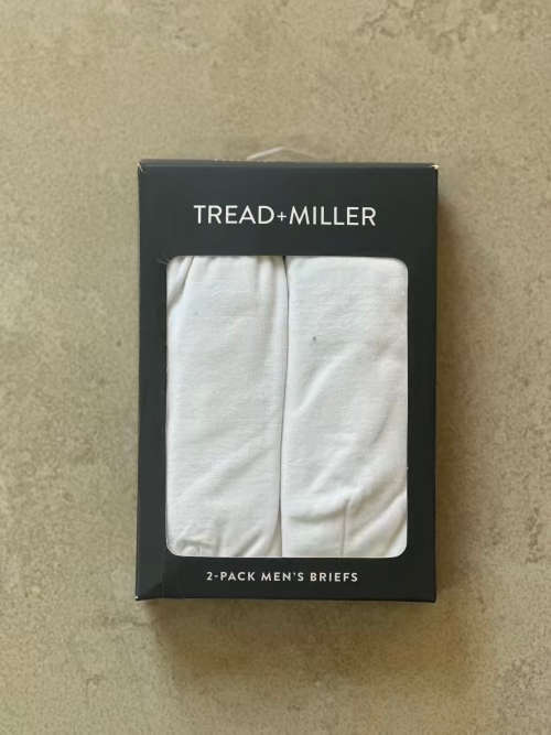 Tread+Miller 2-pack Men`s Briefs - Size M