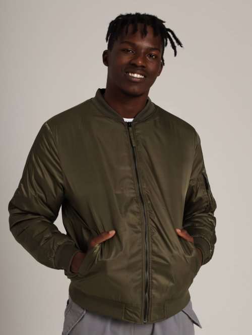 J-Exchange Men`s Bomber  Jacket - Size M