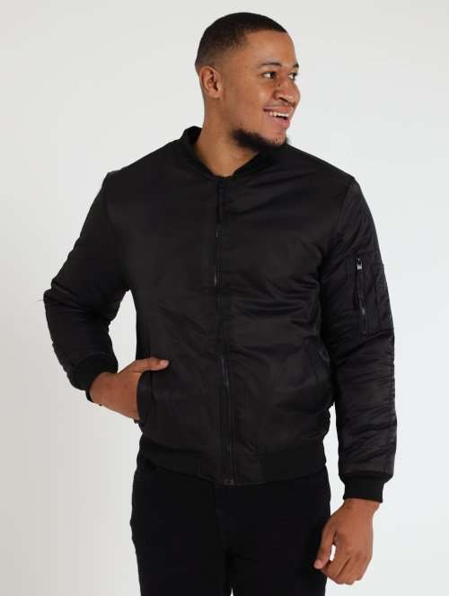 J-Exchange Men`s Bomber  Jacket - Size M
