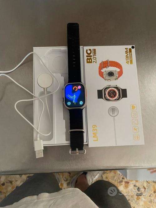 LM39 BIG 2.01 INFINITE DISPLAY Smart Watch 49mm