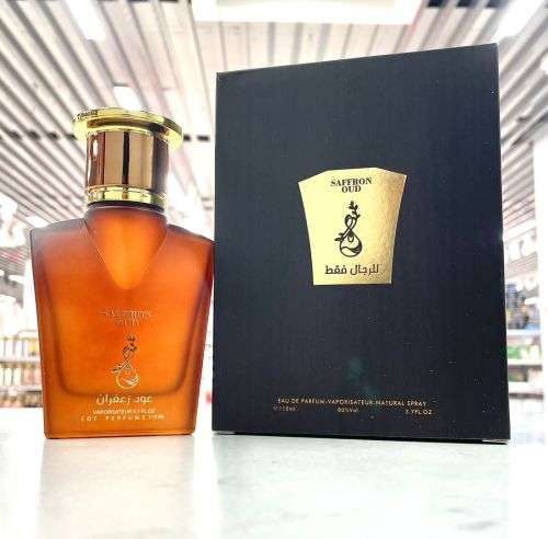 Dubai`s Lattafa Saffron Oud Perfume - 110ml