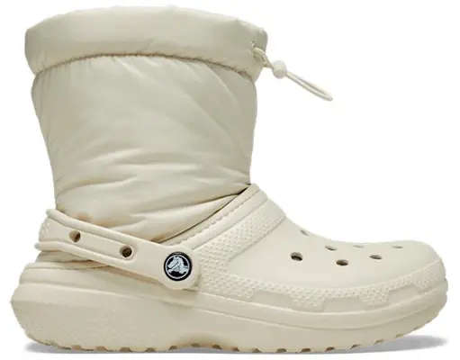 CROCS WINTER FLEECE Unisex Classic Lined Neo Puff Boot - Size UK M7 W8