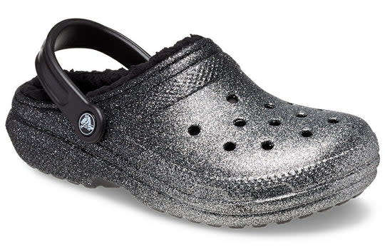 CROCS UNISEX CLASSIC LINED FLEECE CLOG - Size M6 W8 (UK M5 W6)