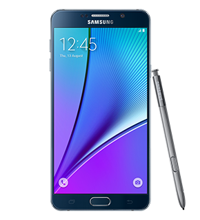Samsung Note 5. Excellent Condition. Sapphire Black