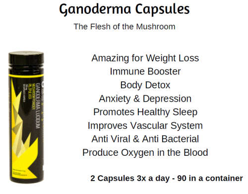 Organo Ganoderma Lucidum Mushroom Powder