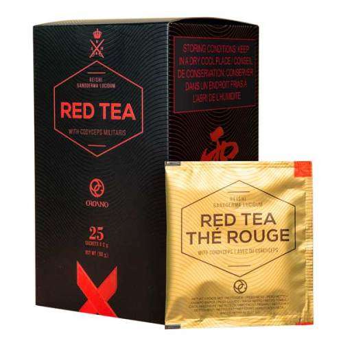 Organo Red Tea with Cordyceps and Ganoderma Lucidum