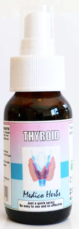 Medico Herbs Thyroid Spray 50ml